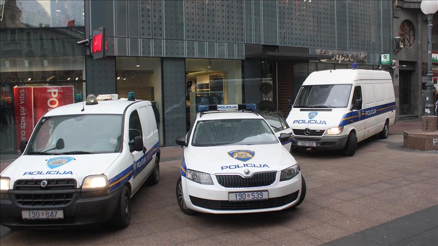 Hrvatska: Pokušaj pljačke banke u centru Zagreba, napadač priveden