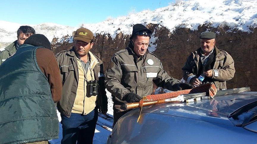 Niğde'de kaçak avcılara 16 bin lira ceza