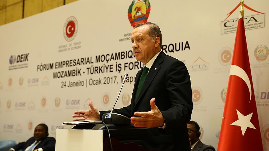 Cumhurbaşkanı Erdoğan: Afrika tarihi bizim de kanayan yaramızdır