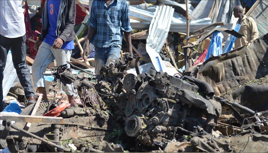 Bomb blast kills 5, wounds 7 in southern Somalia