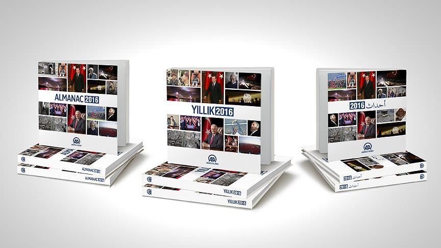 Anadolu Ajansı 2016 Yıllığı raflarda
