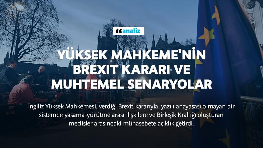 Yüksek Mahkeme'nin Brexit kararı ve muhtemel senaryolar