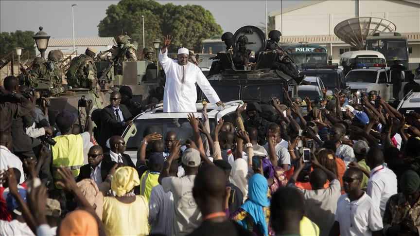 New Gambia president vows to reform intelligence agency