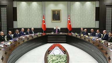 پایان نخستین نشست شورای امنیت ترکیه در سال جدید به ریاست اردوغان
