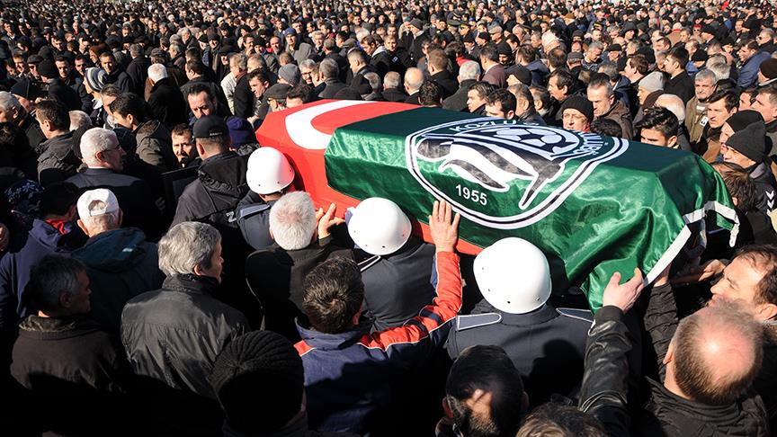 Kozlu Belediye Başkanı Şahin son yolculuğuna uğurlandı