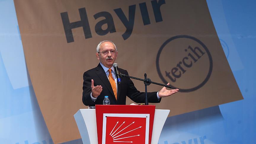 CHP Genel Başkan Kılıçdaroğlu: Tek kişi hükümran olamaz