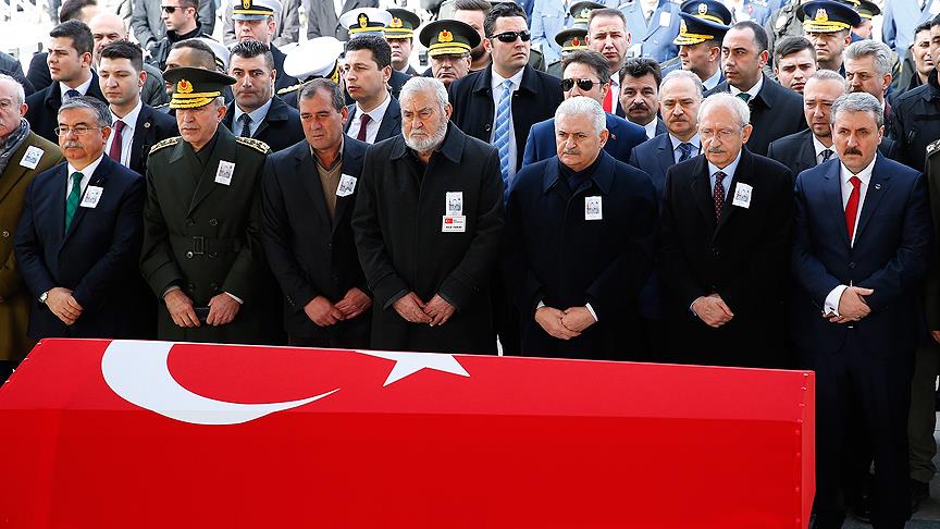 El Bab şehitleri son yolculuklarına uğurlanıyor