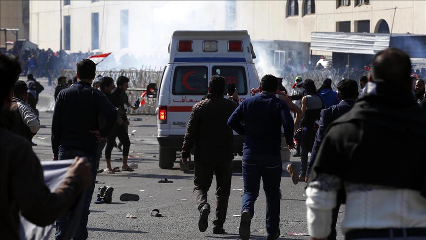 Iraqi president urges calm after deadly protests