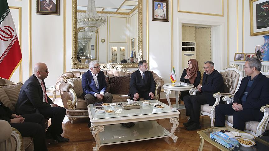 AA heyeti İran’ın Ankara Büyükelçisi Fard’ı ziyaret etti