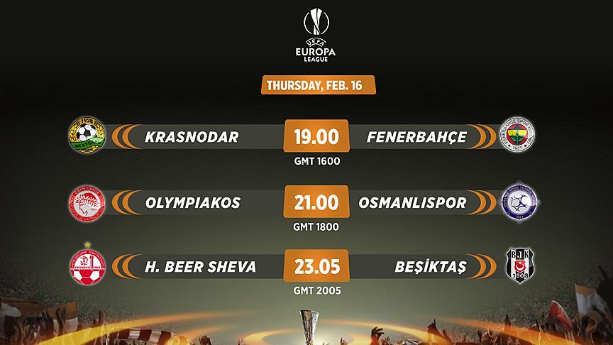UEFA Europa League: Last 32 teams square off Thursday