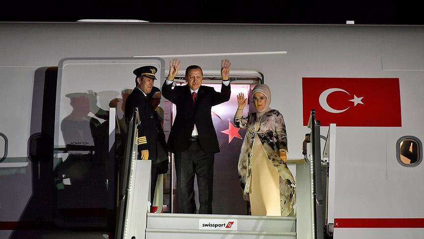 Cumhurbaşkanı Erdoğan yurda döndü