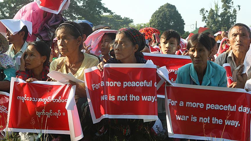 Myanmar halts military operations in Rakhine state