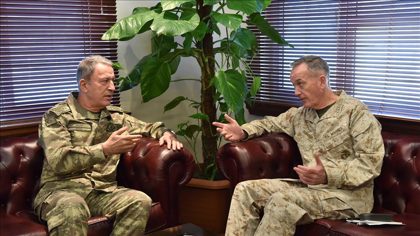 Turkish Military Chief Meets US Counterpart In Turkey