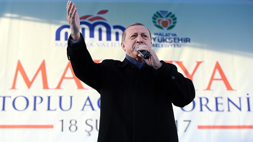 Cumhurbaşkanı Erdoğan: Cumhurbaşkanlığı sistemi meselesi şahsi bir ihtirasın ürünü değil