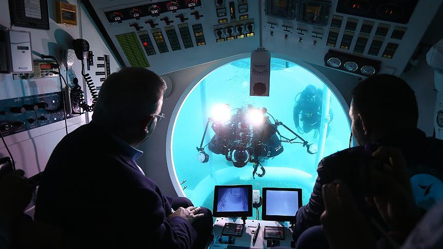 Antalya'da turistik denizaltı heyecanı 