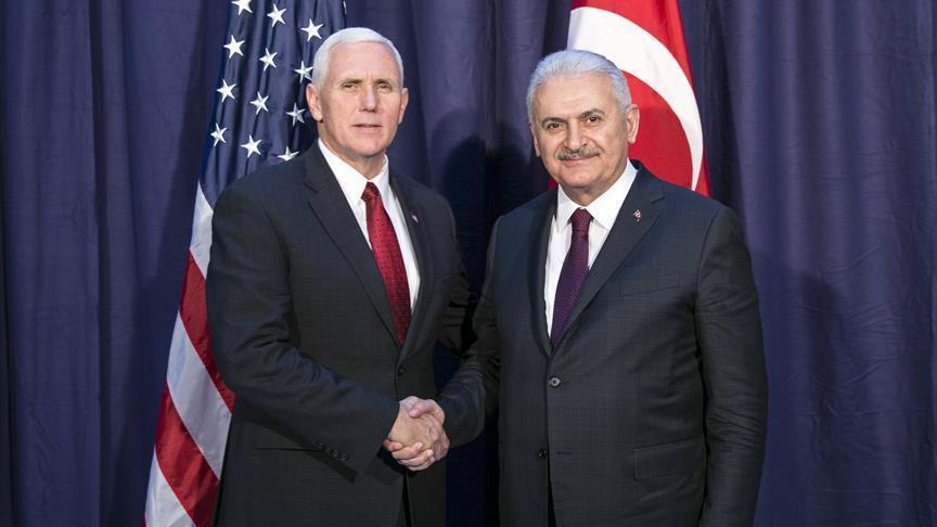 Yildirim, Pence agree on common stance versus terrorism