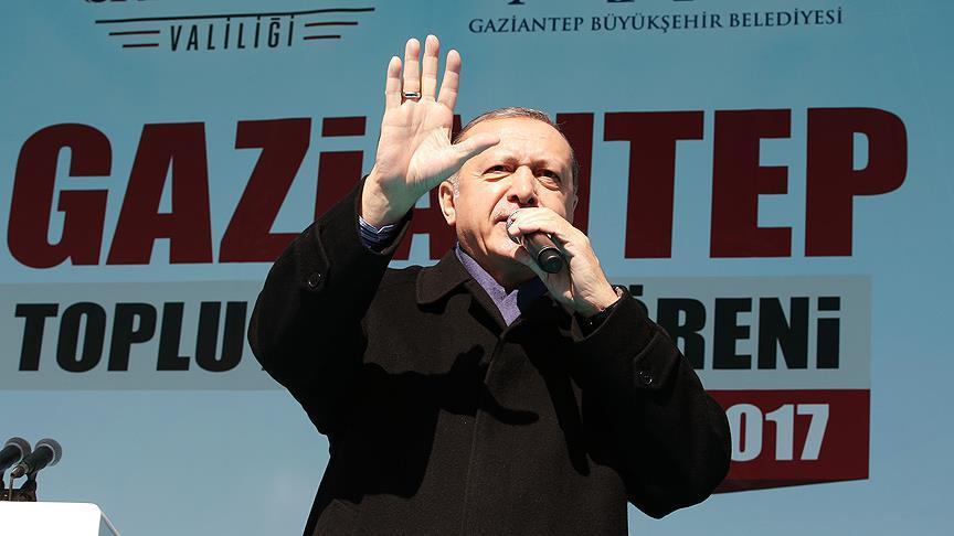 Erdogan: Referendum to pave way for 'rebirth of Turkey'