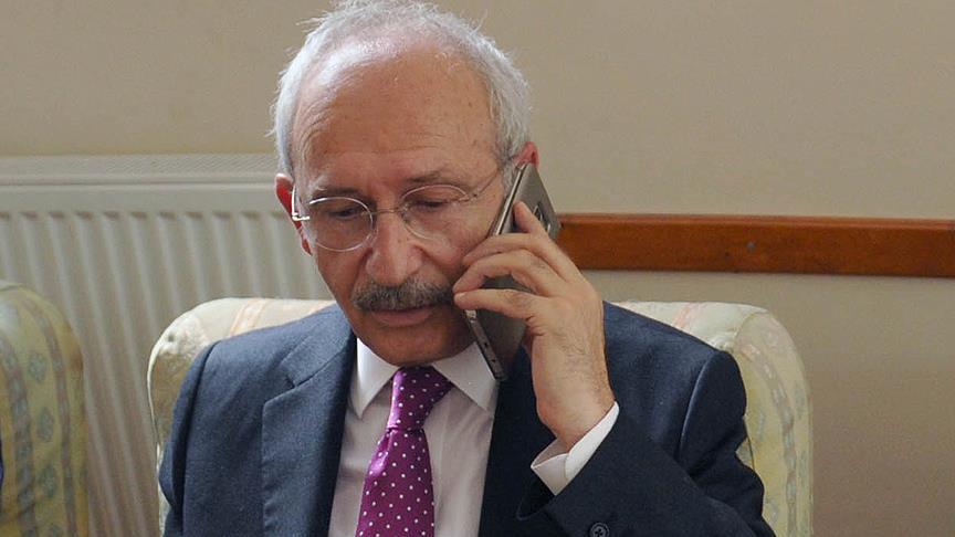 Kılıçdaroğlu Gezen'i telefonla arayarak "geçmiş olsun" dileklerini iletti