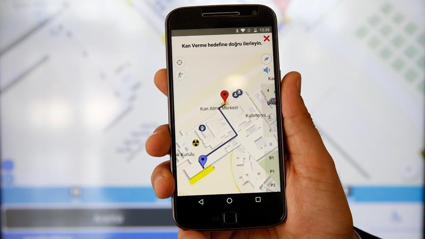 Hastanede yer arama derdi iç navigasyonla bitti