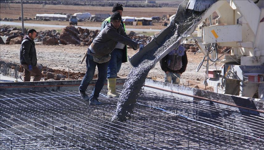 Турция строит логистический центр на границе с Сирией