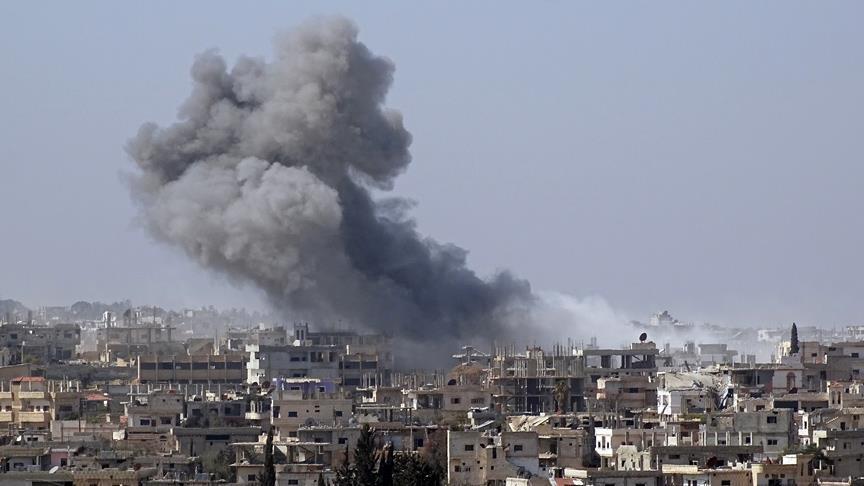 Силы Асада используют напалмовые бомбы в Сирии