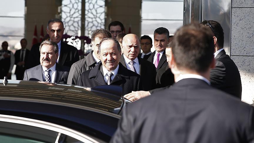 بارزاني يصل تركيا في زيارة يلتقي خلالها أردوغان 