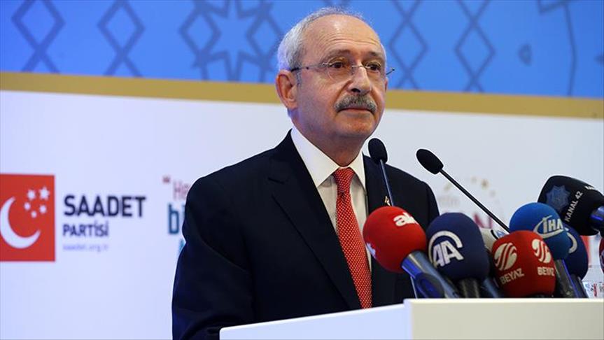 Kılıçdaroğlu, Erbakan'ı anma programına katıldı