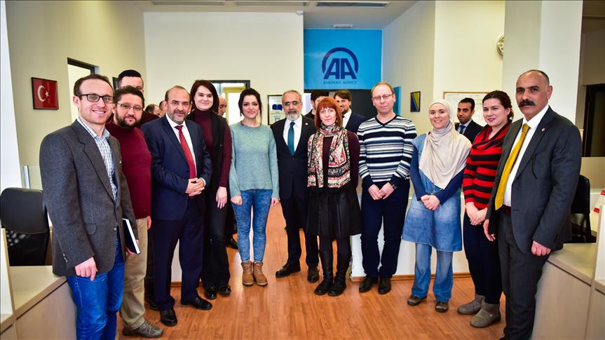 Topcu posjetio Regionalni ured AA za Balkan: FETO nije opasnost samo za Tursku nego za čitav svijet