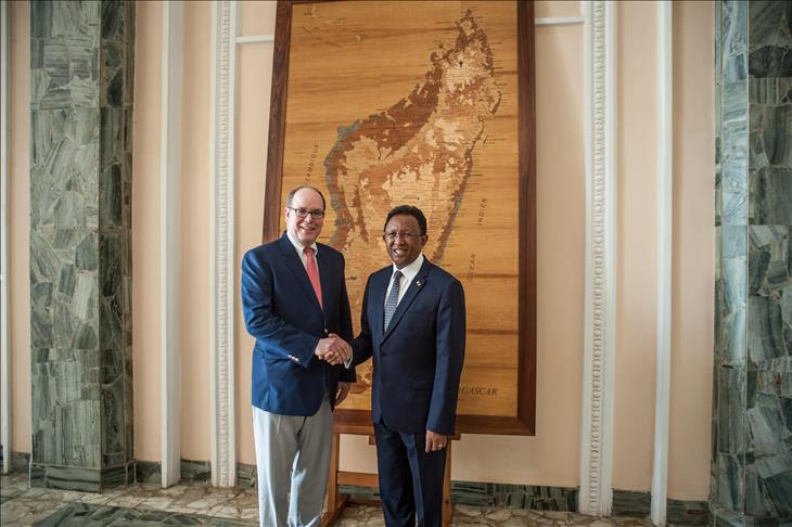 Madagascar: Le Prince Albert II de Monaco parle actions sociales à Antananarivo