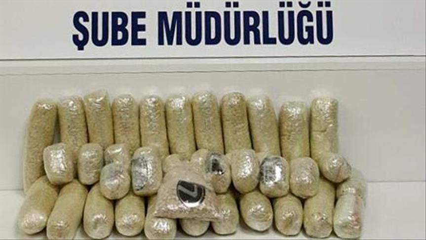 Hatay'da 100 bin adet uyuşturucu hap ele geçirildi