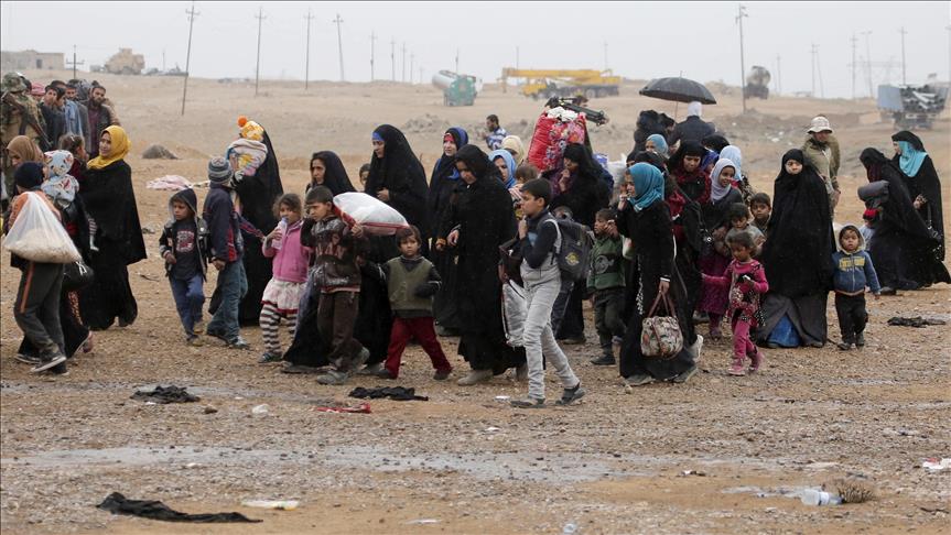 8,000 Iraqi civilians evacuated from western Mosul