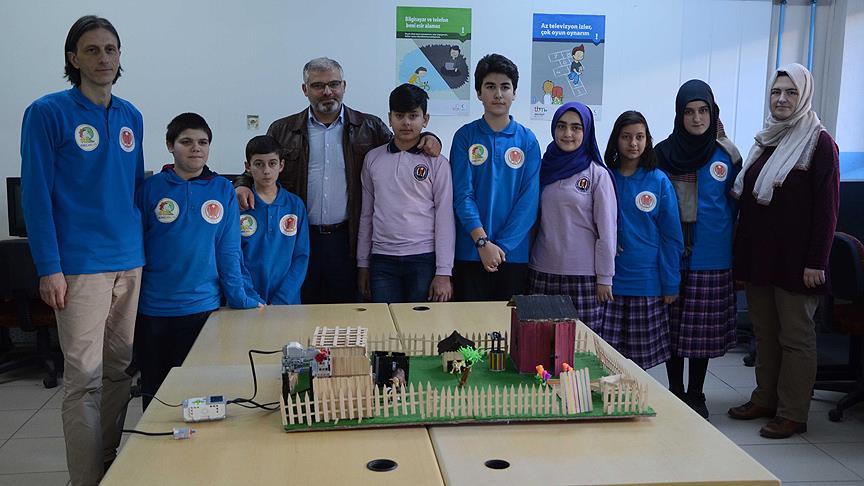 'Robocanlar' ahır yangınları için sensör geliştirdi 