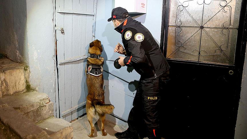 İstanbul'da şafak vakti uyuşturucu operasyonu