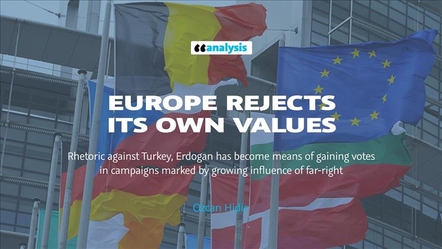 Europe rejects its own values