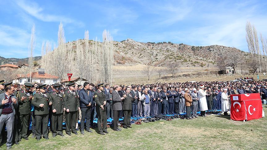 Sehit Jandarma Uzman Cavus Sirin Son Yolculuguna Ugurlandi