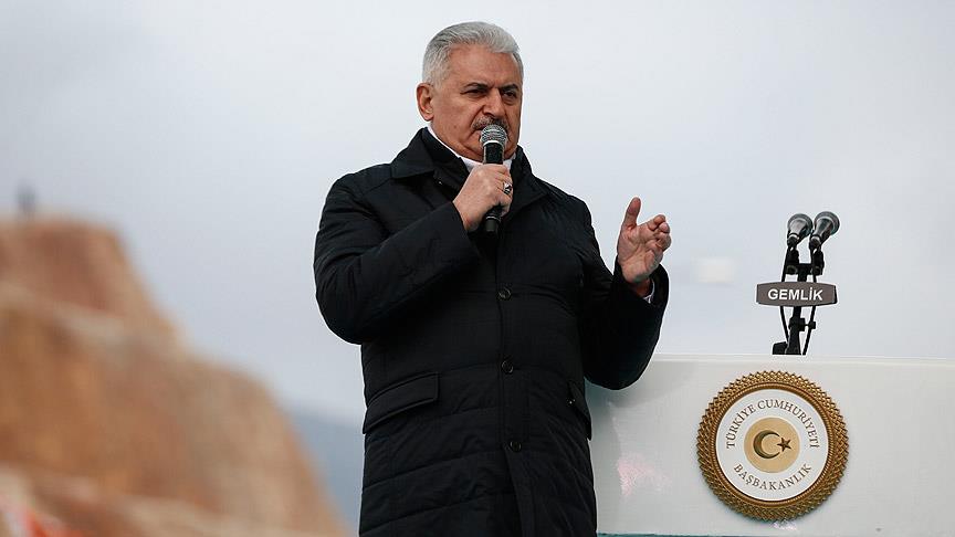 Başbakan Yıldırım: Güneş Doğu'dan doğuyor, Batı'dan hayır gelmez