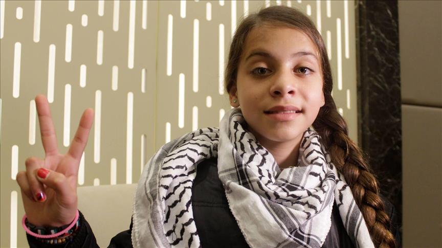 أصغر صحفية حرة بالعالم: هبوا إلى نجدة أطفال فلسطين