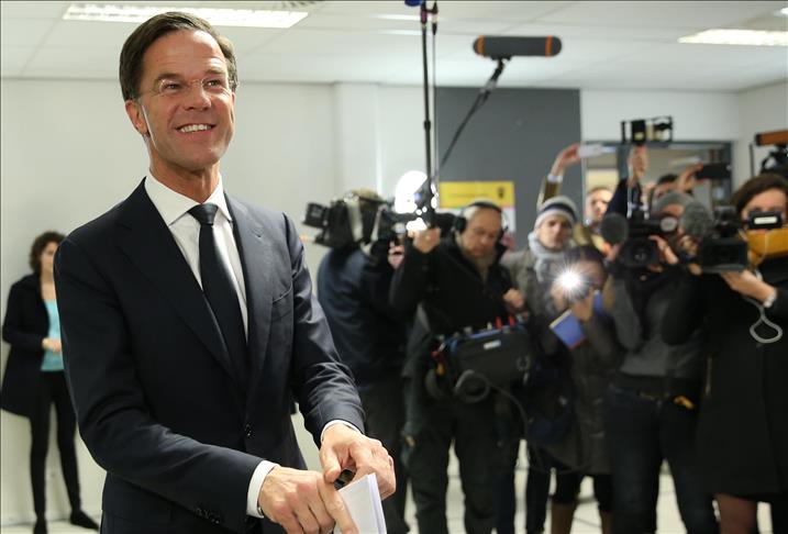 Dutch premier hails center-right party's election win