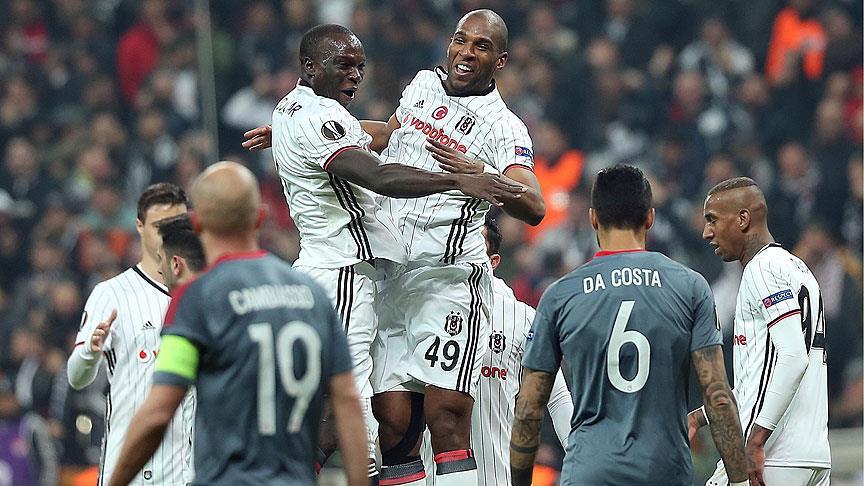Beşiktaş 14 sezon sonra Avrupa'da çeyrek finalde