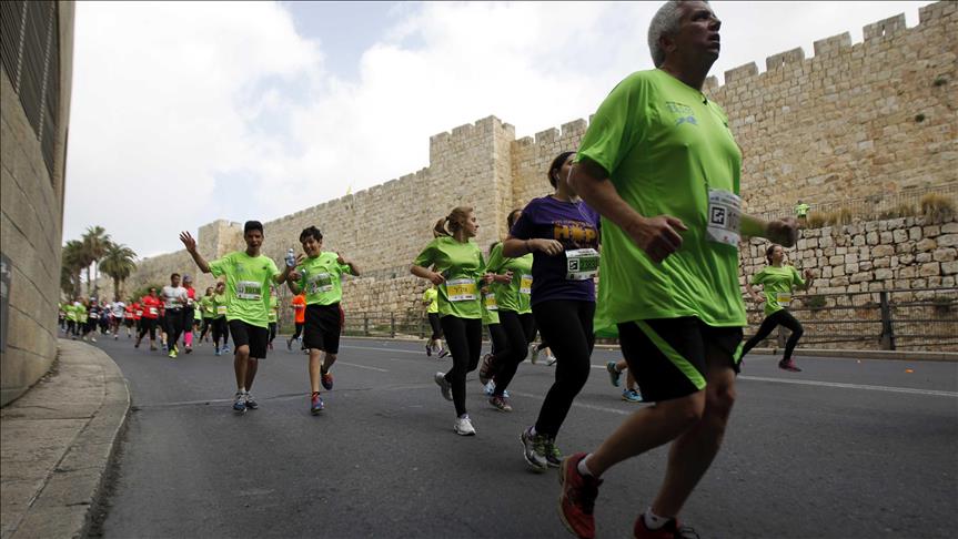 Israelis mark Jerusalem’s ‘reunification’ with marathon