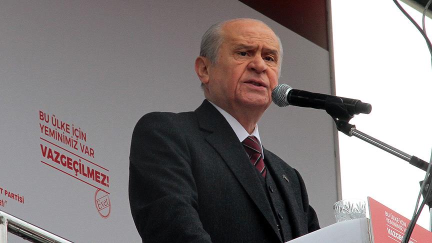 MHP Genel Başkanı Bahçeli: Bu evetler Türk düşmanlarını tir tir titretecektir