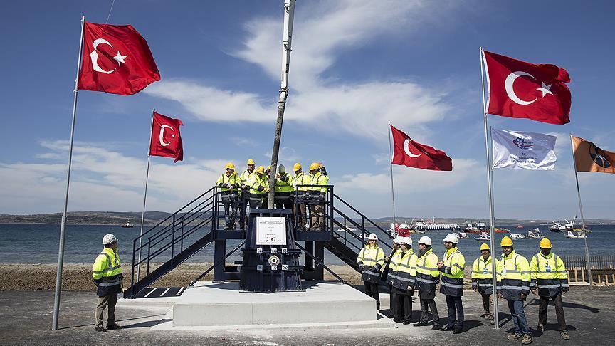 Turkey breaks ground on huge Canakkale 1915 Bridge