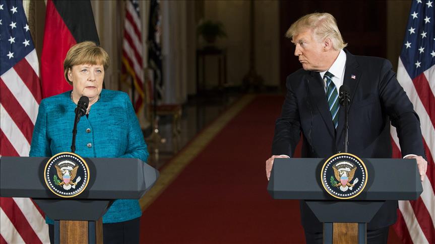 US: Trump, Merkel meet amid awkward exchanges