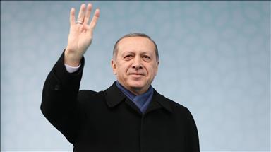 رئیس جمهور ترکیه وارد شهر چناق‌قلعه شد