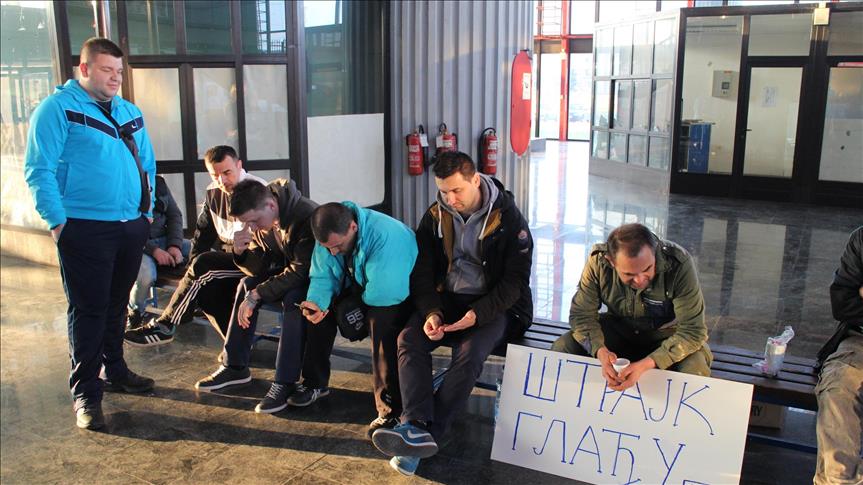 Radnici Željeznica RS koji štrajkuju glađu pozvali građane na okupljanje 