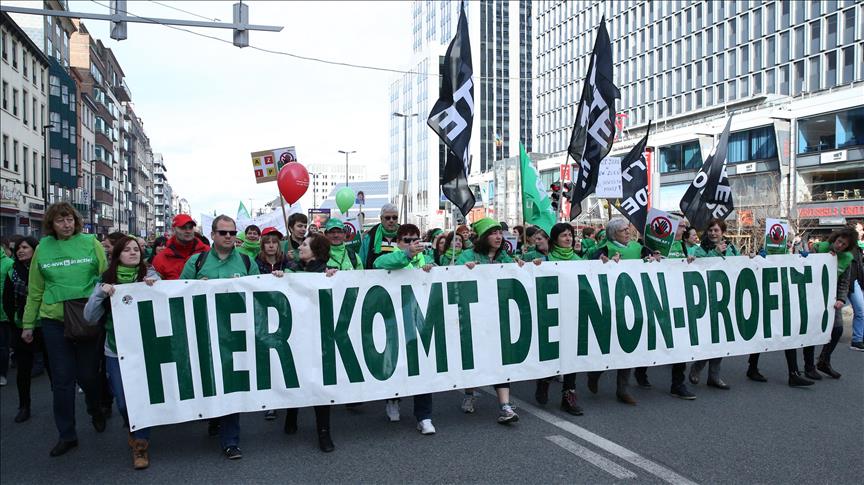 Protest zdravstvenih radnika u Briselu: Dvanaest hiljada osoba traži bolje uslove rada