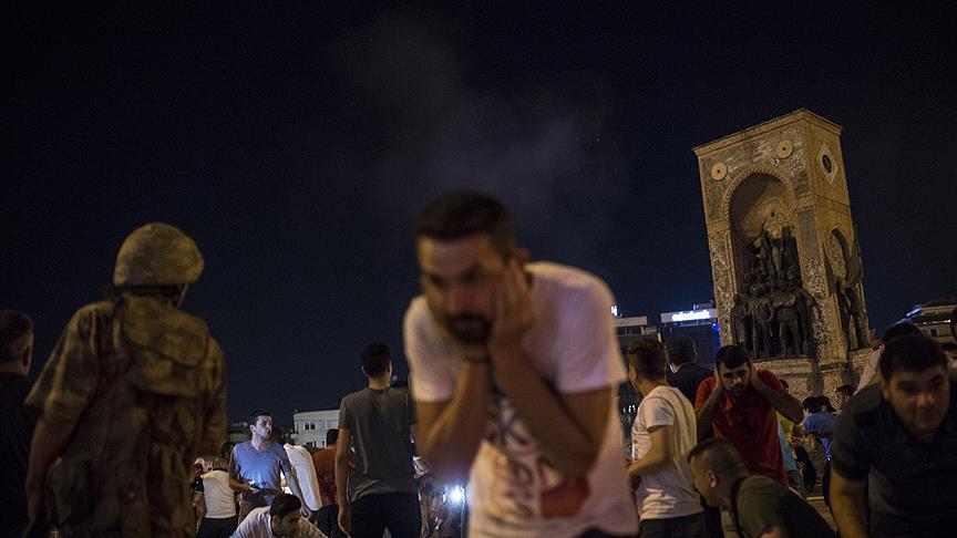 Taksim'e çıkan darbeciler hakkında iddianame