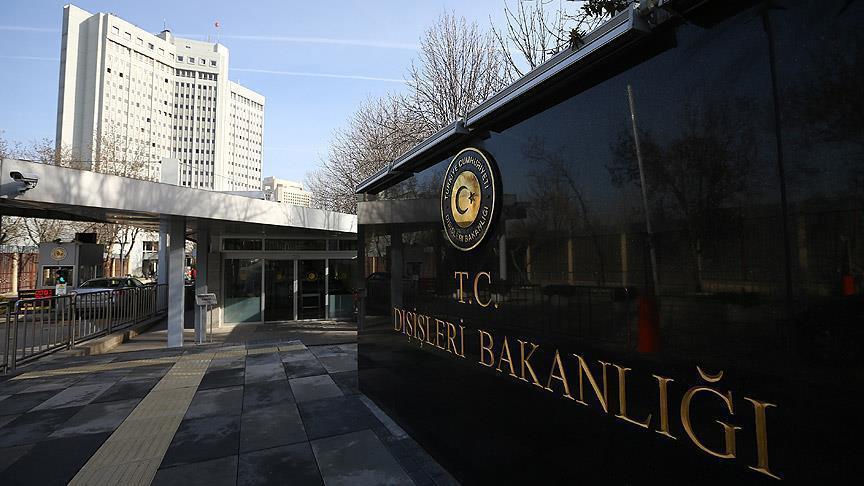 'Norveç'in Ankara Büyükelçisi, Dışişleri Bakanlığına çağrıldı'
