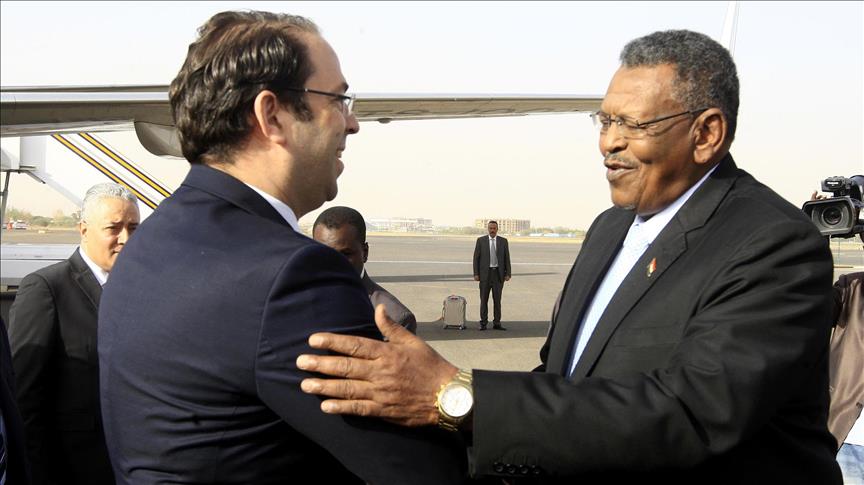 Tunisian PM in Khartoum for talks with Sudan officials