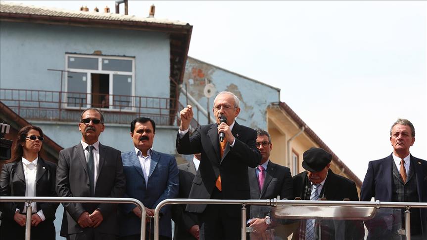 Turkey: CHP head says referendum is not an election